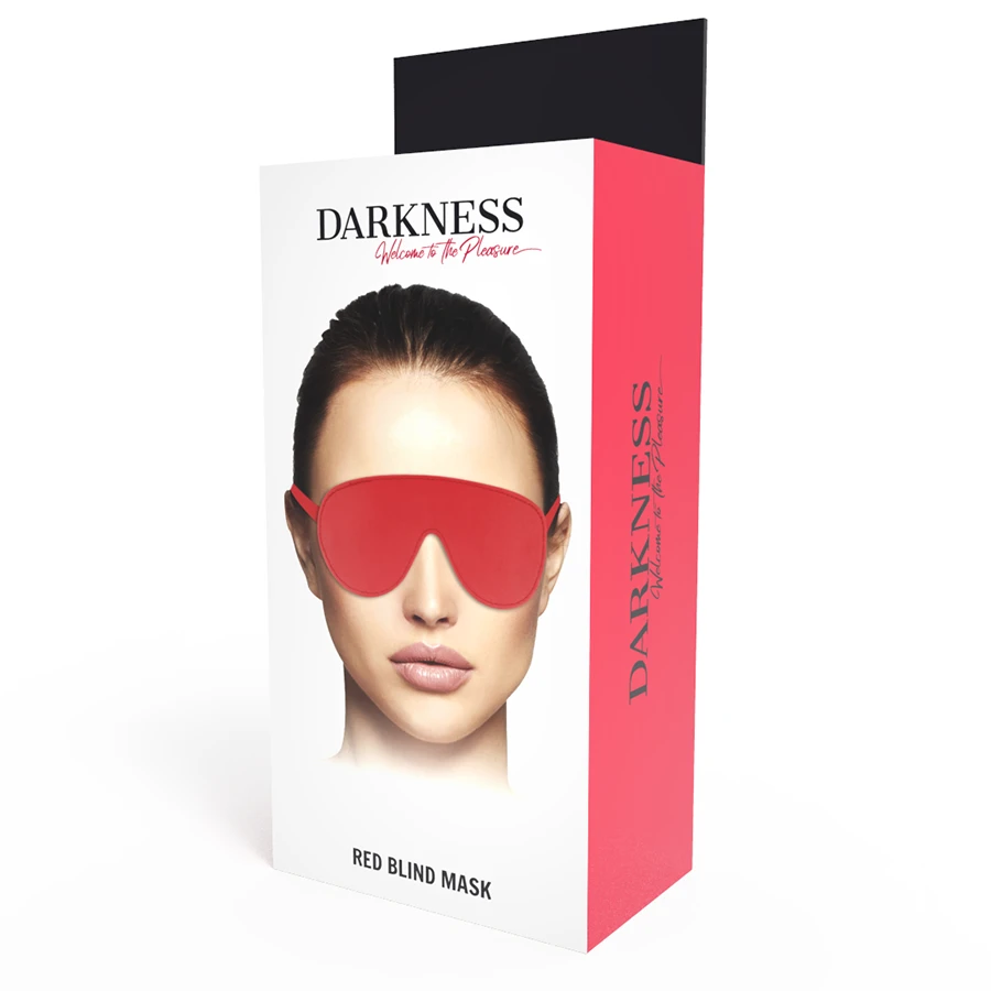 DARKNESS - KORGE KVALITEEDIGA PUNANE MASK